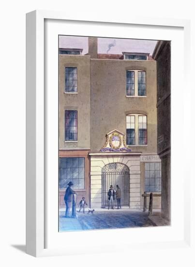 The Entrance to Bakers'Hall, 1855-Thomas Hosmer Shepherd-Framed Giclee Print