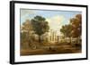 The Entrance to Beaufront Castle, 1845-John Wilson Carmichael-Framed Giclee Print