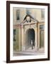 The Entrance to Butchers' Hall, 1855-Thomas Hosmer Shepherd-Framed Giclee Print