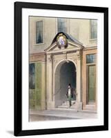 The Entrance to Butchers' Hall, 1855-Thomas Hosmer Shepherd-Framed Giclee Print