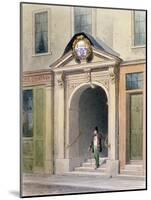 The Entrance to Butchers' Hall, 1855-Thomas Hosmer Shepherd-Mounted Giclee Print