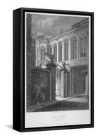 The Entrance to Crosby Hall at No 36 Bishopsgate, City of London, 1804-James Sargant Storer-Framed Stretched Canvas