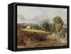 The Entrance to Fen Lane-John Constable-Framed Stretched Canvas
