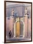 The Entrance to Joiners' Hall, 1854-Thomas Hosmer Shepherd-Framed Giclee Print
