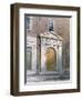 The Entrance to Masons' Hall, 1854-Thomas Hosmer Shepherd-Framed Giclee Print