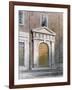 The Entrance to Masons' Hall, 1854-Thomas Hosmer Shepherd-Framed Giclee Print