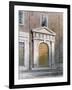 The Entrance to Masons' Hall, 1854-Thomas Hosmer Shepherd-Framed Giclee Print