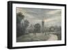 The Entrance to Oxford from London-John Baptist Malchair-Framed Giclee Print