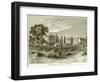 The Entrance to Portland Place, 1815-null-Framed Giclee Print