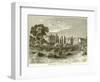 The Entrance to Portland Place, 1815-null-Framed Giclee Print