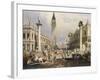 The Entrance to St Mark's Square, Venice-Samuel Prout-Framed Giclee Print