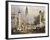 The Entrance to St Mark's Square, Venice-Samuel Prout-Framed Giclee Print