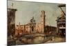 The Entrance to the Arsenal in Venice, after 1776-Francesco Guardi-Mounted Giclee Print