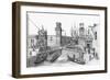 The Entrance to the Arsenale, Venice, 1987 (Drawing)-Stephen Conlin-Framed Giclee Print