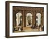 The Entrance to the Biblioteca Marciana, Venice-Giuseppe Bernardino Bison-Framed Giclee Print