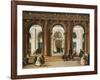 The Entrance to the Biblioteca Marciana, Venice-Giuseppe Bernardino Bison-Framed Giclee Print