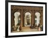 The Entrance to the Biblioteca Marciana, Venice-Giuseppe Bernardino Bison-Framed Giclee Print