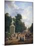 The Entrance to the Champs-Élysées, C1804-1836-Eustache Francois Duval-Mounted Giclee Print