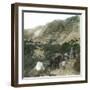 The Entrance to the Crater of the Papadajan Volcano (Island of Java, Indonesia), around 1900-Leon, Levy et Fils-Framed Photographic Print