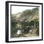 The Entrance to the Crater of the Papadajan Volcano (Island of Java, Indonesia), around 1900-Leon, Levy et Fils-Framed Photographic Print