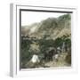 The Entrance to the Crater of the Papadajan Volcano (Island of Java, Indonesia), around 1900-Leon, Levy et Fils-Framed Photographic Print