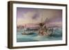 The Entrance to the Golden Horn, Constantinople-Amadeo Preziosi-Framed Giclee Print