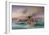 The Entrance to the Golden Horn, Constantinople-Amadeo Preziosi-Framed Giclee Print