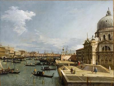 Canaletto The Entrance to the Grand Canal Vintage Print 