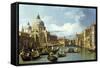 The Entrance to the Grand Canal, Venice, Ca 1730-Canaletto-Framed Stretched Canvas