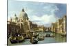 The Entrance to the Grand Canal, Venice, Ca 1730-Canaletto-Stretched Canvas