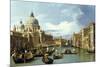 The Entrance to the Grand Canal, Venice, Ca 1730-Canaletto-Mounted Giclee Print