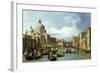 The Entrance to the Grand Canal, Venice, Ca 1730-Canaletto-Framed Giclee Print