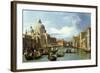 The Entrance to the Grand Canal, Venice, Ca 1730-Canaletto-Framed Giclee Print