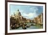 The Entrance to the Grand Canal, Venice-Canaletto-Framed Giclee Print