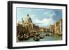 The Entrance to the Grand Canal, Venice-Canaletto-Framed Giclee Print