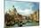 The Entrance to the Grand Canal, Venice-Canaletto-Mounted Giclee Print
