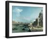 The Entrance to the Grand Canal, Venice-Canaletto-Framed Giclee Print