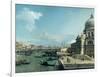 The Entrance to the Grand Canal, Venice-Canaletto-Framed Giclee Print