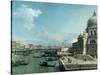 The Entrance to the Grand Canal, Venice-Canaletto-Stretched Canvas