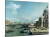 The Entrance to the Grand Canal, Venice-Canaletto-Stretched Canvas