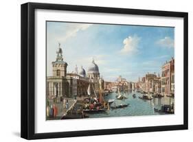 The Entrance to the Grand Canal, Venice-William James-Framed Giclee Print