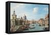 The Entrance to the Grand Canal, Venice-William James-Framed Stretched Canvas