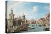 The Entrance to the Grand Canal, Venice-William James-Stretched Canvas