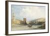 The Entrance to the Harbour of Marseilles, C.1838-William Callow-Framed Giclee Print