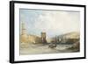 The Entrance to the Harbour of Marseilles, C.1838-William Callow-Framed Giclee Print