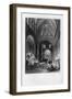 The Entrance to the Holy Sepulchre, Jerusalem, Israel, 1841-J Redaway-Framed Giclee Print