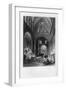 The Entrance to the Holy Sepulchre, Jerusalem, Israel, 1841-J Redaway-Framed Giclee Print