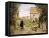 The Entrance to the Manse-William Dyce-Framed Stretched Canvas