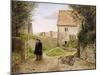 The Entrance to the Manse-William Dyce-Mounted Giclee Print