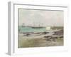 The Entrance to the Port of Boulogne, 1880-Berthe Morisot-Framed Giclee Print